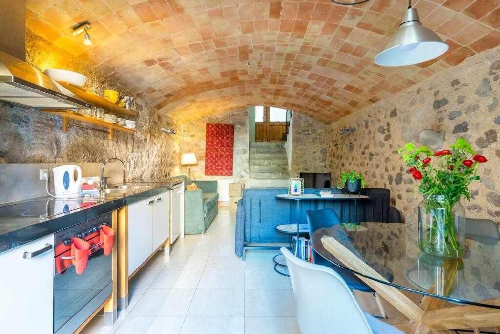 Apartamento Banos Arabes Con Jardin Gerona Buitenkant foto