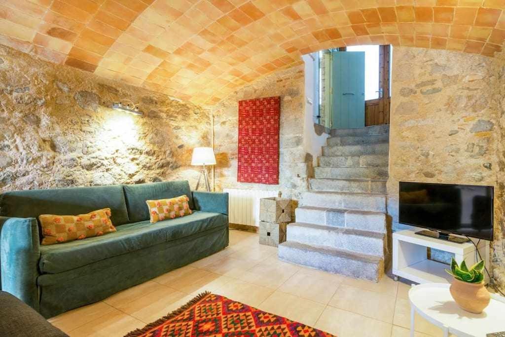 Apartamento Banos Arabes Con Jardin Gerona Buitenkant foto