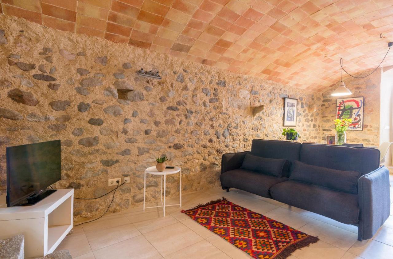 Apartamento Banos Arabes Con Jardin Gerona Buitenkant foto