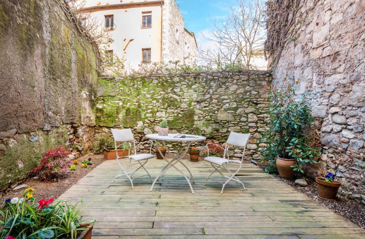 Apartamento Banos Arabes Con Jardin Gerona Buitenkant foto